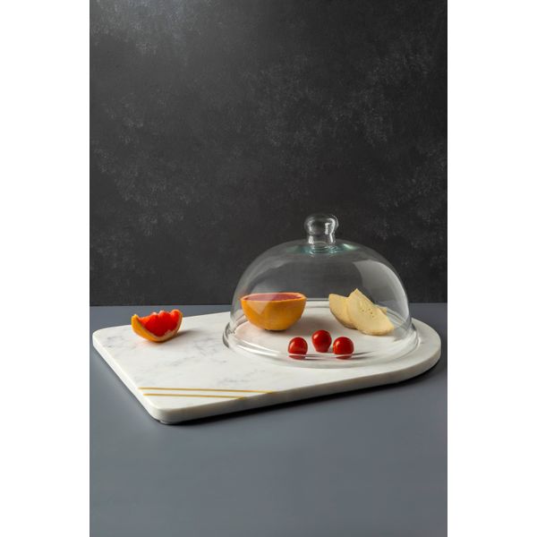 Bavaria Serving Board with Cloche