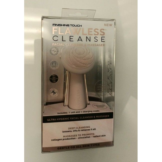 Finishing Touch Flawless Cleanse Facial Cleanser & Massager - All Skin Type