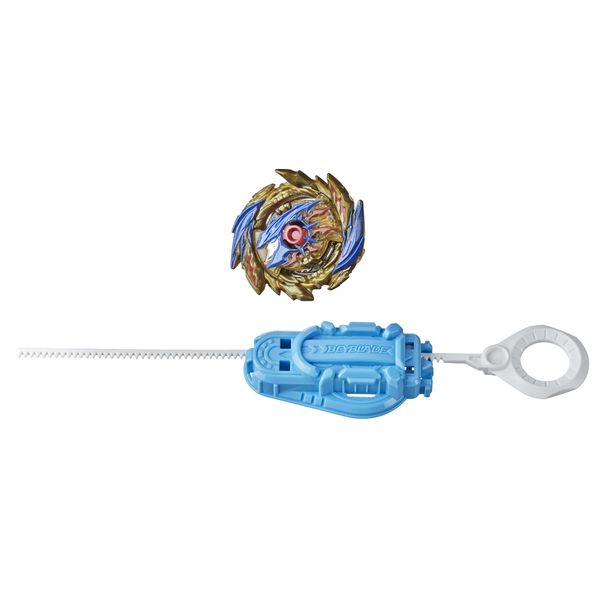 Beyblade Burst Surge Speedstorm Super Hyperion H6 Spinning Top Starter Pack - Attack Type Battling Game Top with Launcher, Toy for Kids