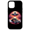 iPhone 13 Classic Hot Rod with Jesus Sunset Graphic Smartphone Case