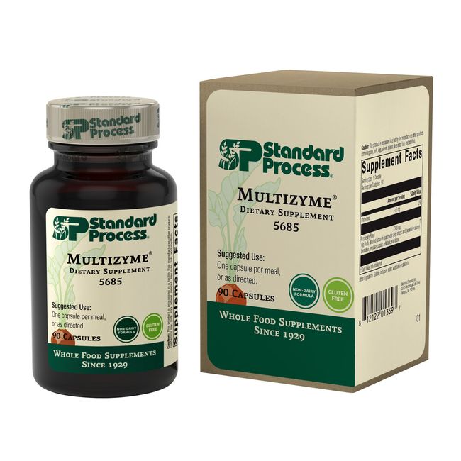 Standard Process - Multizyme - 90 Capsules