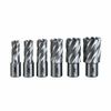 Annular Cutter Set HSS Material 6PCS 3/4'' Weldon Shank, Magnetic Drill Presses