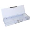 Double Sided Soft Pencil Case B Transparent Ghost