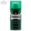 PRORASO Green Shaving Foam | Natural Refreshing Mousse - Eucalyptus and Menthol