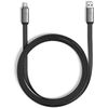 inCharge 6 MAX - 6in1 Keyring Cable - Mercury Grey