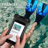 Waterproof Case Underwater Bag Floating Cover Touch Screen Clear Compatible with Google Pixel 5 - Pixel 5a 5G - Pixel 6 - Pixel 6a