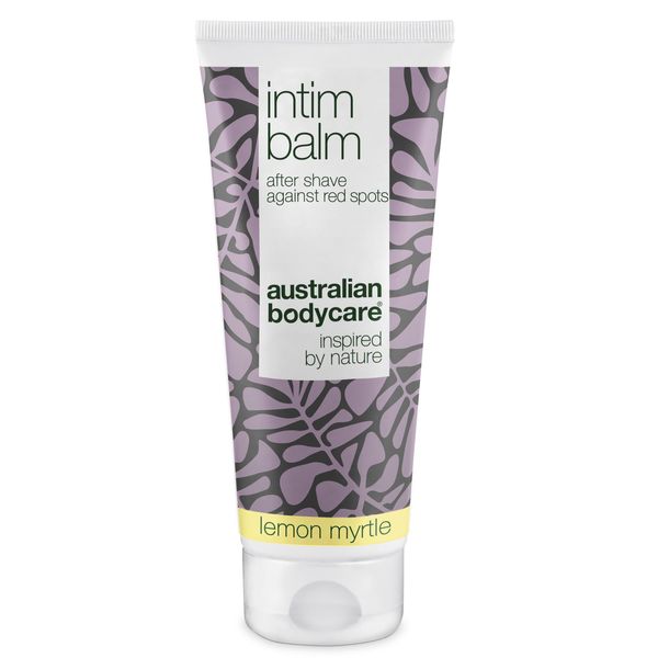 Australian Bodycare Intimate Balm 100 ml | Tea Bamboo Oil + Lemon Myrtle | Aftershave After Intimate Shaving | Against Ingrown Hair, Red Pimples, Shaving Burn After Hair Removal
