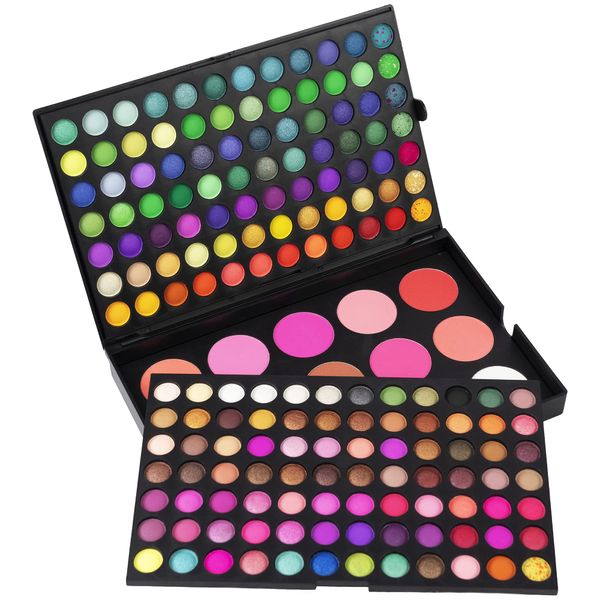 LaRoc ® 183 Colour Shade Eyeshadow Eye Shadow Palette Makeup Kit Set Make Up Professional MUA Pressed Matte Blusher Bronzer High Pigmented Long Lasting