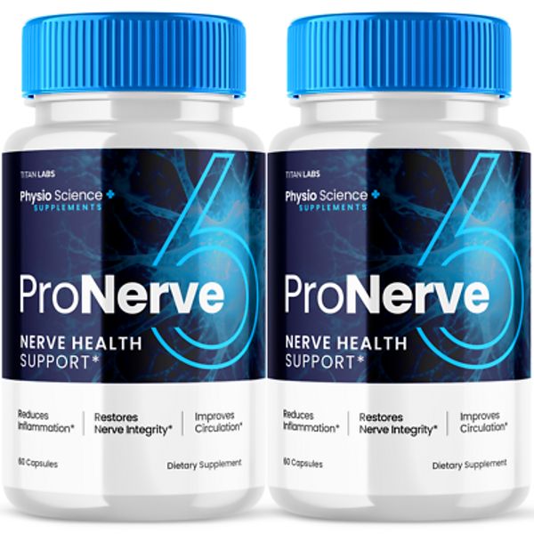 (2 Pack) Pro Nerve 6 Nootropic, ProNerve 6 Memory Brain Booster (120 Capsules)
