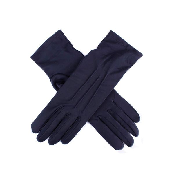 Dents Women's Matt Satin Gloves NAVY ONE
