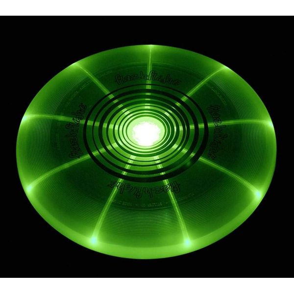 Nite Ize Flashflight LED Light Up Flying Disc, Glow in The Dark for Night Games