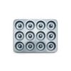 Fox Run Non-Stick Mini Donut Pan, 12-Cavity