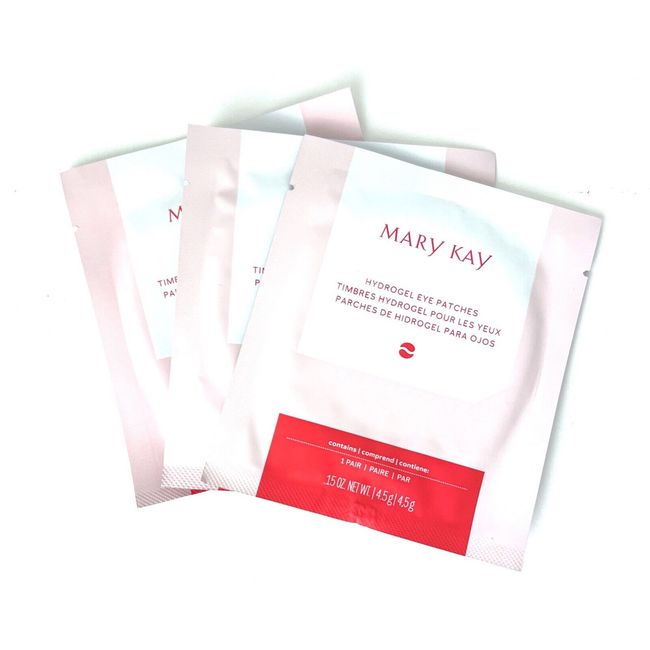 MARY KAY HYDROGEL EYE PATCHES~3 PAIRS~HYDRATES, COOLS & SOOTHES!