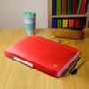 Oxford, Accordion Folder A4+, Translucent Plastic Cover, 13 Pockets, Red