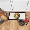 'Smiling Ginger Cat' Pet Feeding Mat (PM00027856)