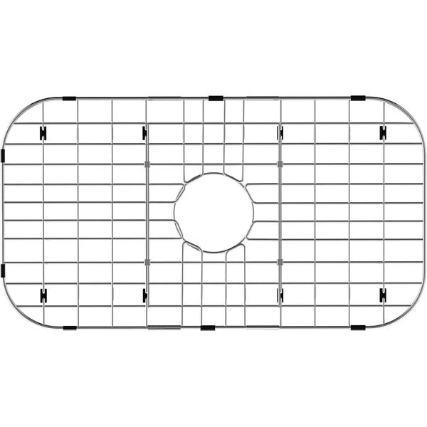 Sink Protector for Kitchen Sink Stainless Steel Sink Grid Metal Sink Grate wi...