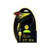 flexi New Neon M Cord 5 m black/neon yellow