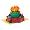 Hallmark Paper Wonder Funny Blank Pop Up Card (Dumpster Fire)