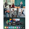 SYNCO G2(A2) Wireless Lavalier Microphone 2.4G Dual Transmitter For Camera Vlog