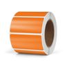 Meitaat Orange Rectangle Stickers 50 x 25 MM Color Coding Rectangular Labels Vinyl Roll Self-Adhesive Waterproof Removable 500 PCS