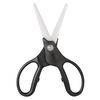Kyocera CSL-07WH-BK Scissors, Zirconia Ceramic Black Handle with White Blades