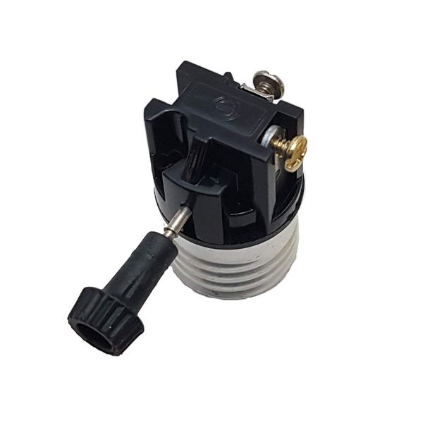 B&P Lamp® On/Off Med. Base E26 Socket Interior with Short Mandrel