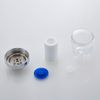 US Bathroom Shower Head Filter Silver Faucet Water Purifier Simple Installation