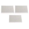 Perfeclan Fireproof Blocks Honeycomb Design 2000ºF Cast Brick Ceramic DIY Welding Plate Fire Brick 3pcs