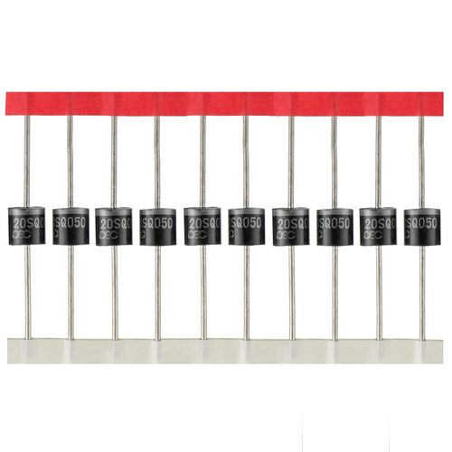 BOJACK 20SQ050 20A 50V Schottky Blocking Diode, Rectifiers Diode,Diode Axial for Solar Panel（Pack of 20 Pcs）