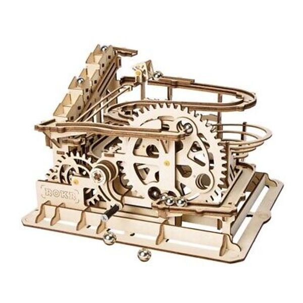 3D Puzzle Hub track Mechanical manual model wood assembly toy For Children gift