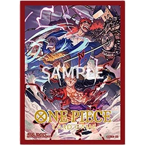 BANDAI NAMCO Entertainment One Piece Card Game Official Sleeves: Assortment 4 - Three Captains Card Sleeves (70-Pack)