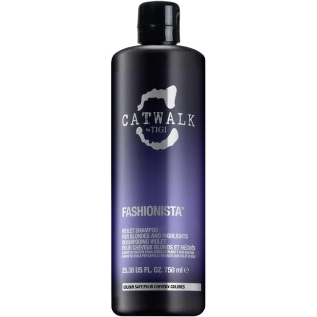 TIGI Catwalk Fashionista Violet Shampoo for Unisex, 25.36 Ounce, 25.36 Ounce