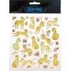 Tattoo King King Stickers-Cheetahs, Multi
