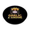 Garlic & Sunshine Vegetable Garlic Lover PopSockets Swappable PopGrip