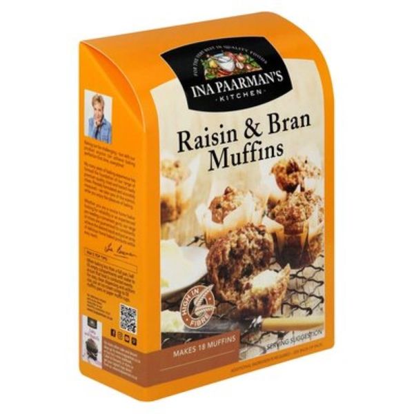 Ina Paarman's Raisin & Bran Muffin Mix