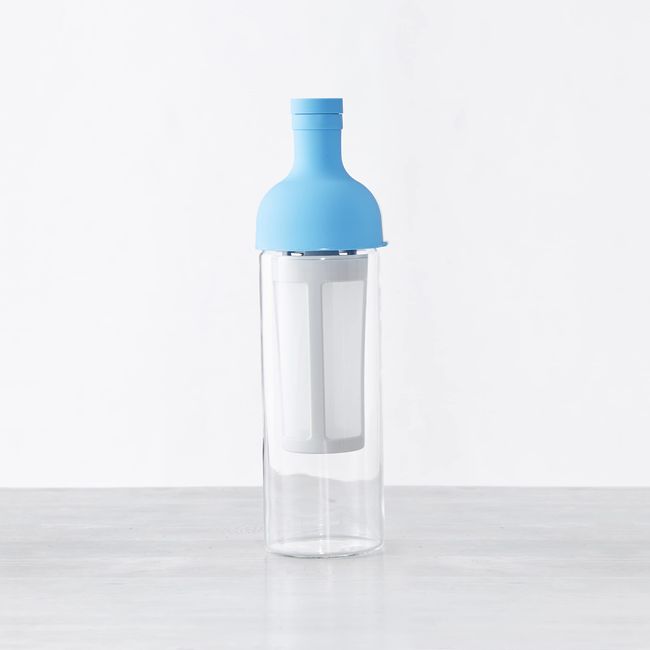 Blue Bottle Coffee, Cold Brew Bottle, Blue, 25.5 fl oz (750 ml), Iced Coffee, Dishwasher Safe