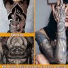 1 Bottle Baodeli Super Black Tattoo Ink - Tribal - Shade - Dynamic Pure Black Ink Skin Safe Permanent Tattoo Professional Tattoo Supply Body Painting Art (4oz/120ml)