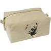 'Polar Bear Portrait' Canvas Wash Bag/Makeup Case (CS00042366)