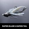Daiwa Rapid Blade Jig, Blade 5/8, Chart Shad