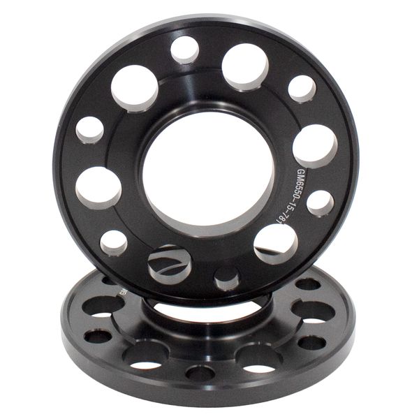 Wheel Accessories Parts 2 Pcs Hub Centric Billet Wheel Spacer 6 on 5.50" 6 on 139.7mm Bolt Pattern PCD 15mm Thick Hub Fits Fits Chevy Silverado 1500 | GMC Sierra 1500 | Cadiallac Escalade