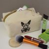 'Crouching Sphynx Cat' Canvas Wash Bag/Makeup Case (CS00043735)