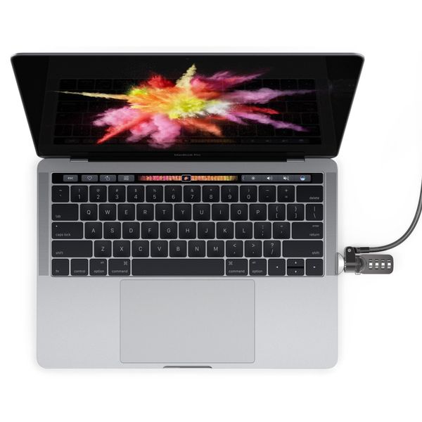 MACLOCKS MBPRLDGTB01CL The Ledge - System security kit - silver - for Apple MacBook Pro with Touch Bar - (Laptops > Portable Security Accessories)