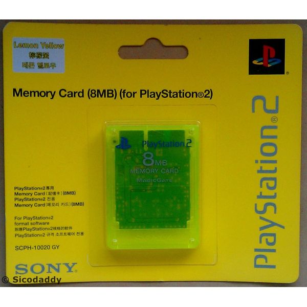 Sony (Sony) MB Memory Card Lemon Yellow (overseas Asian Version)