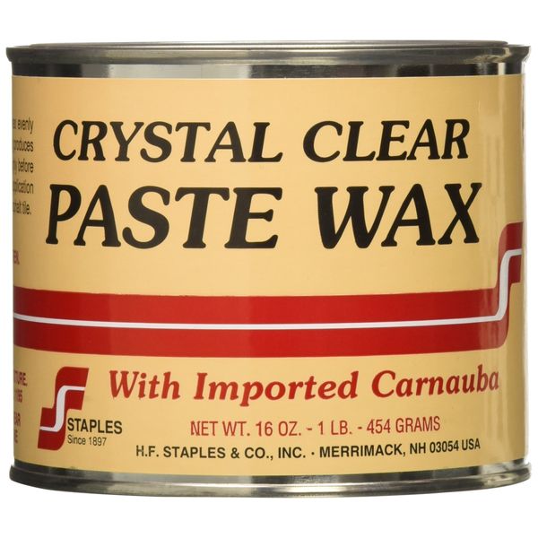 STAPLES, Clear 211 Carnauba Paste Wax, 1-Pound, 16 Ounce