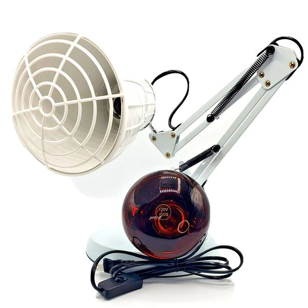 Infrared Heat Lamp Serfory Red Light for Skincare, Muscle Recovery, Pain Relief