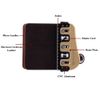 Bicaster Barebow Finger Tabs Cordovan Leather + Brass String Walking Finger Guards - RH (Large)