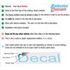 Dodge Grille Emblem Overlay Decal - 2013-2025 Durango - (Color: Flat Black)