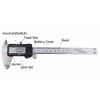 Vernier Caliper Gauge Micrometer Digital Micrometer Caliper 6" LCD Screen