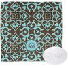 Personalized Floral Washcloth