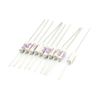 sourcing map 10Pcs 250V 10A 280C Celsius Circuit Cut Off Temperature Thermal Fuse